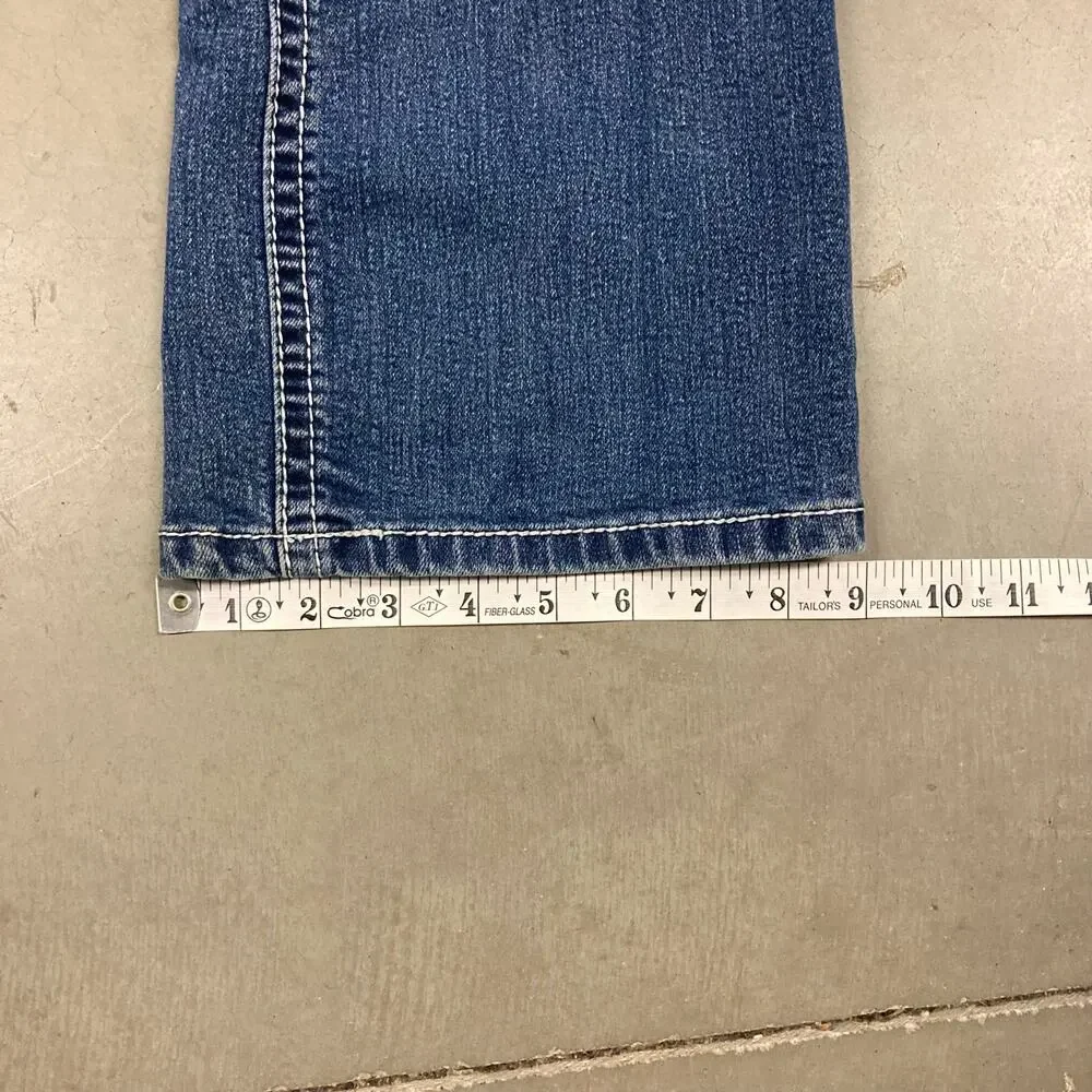 y2k zco low rise bootcut Jeans 35x31